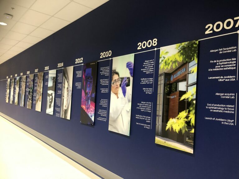 exposition panneaux abbvie olb publicite